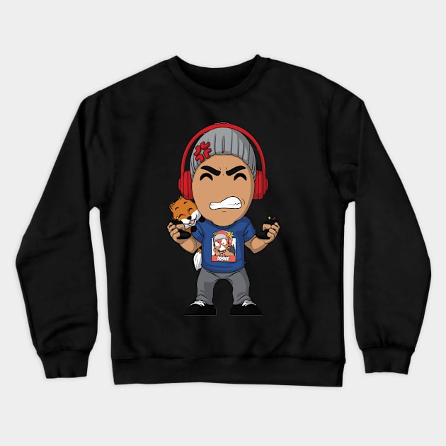 Dashiegames Crewneck Sweatshirt by Daniel Cantrell